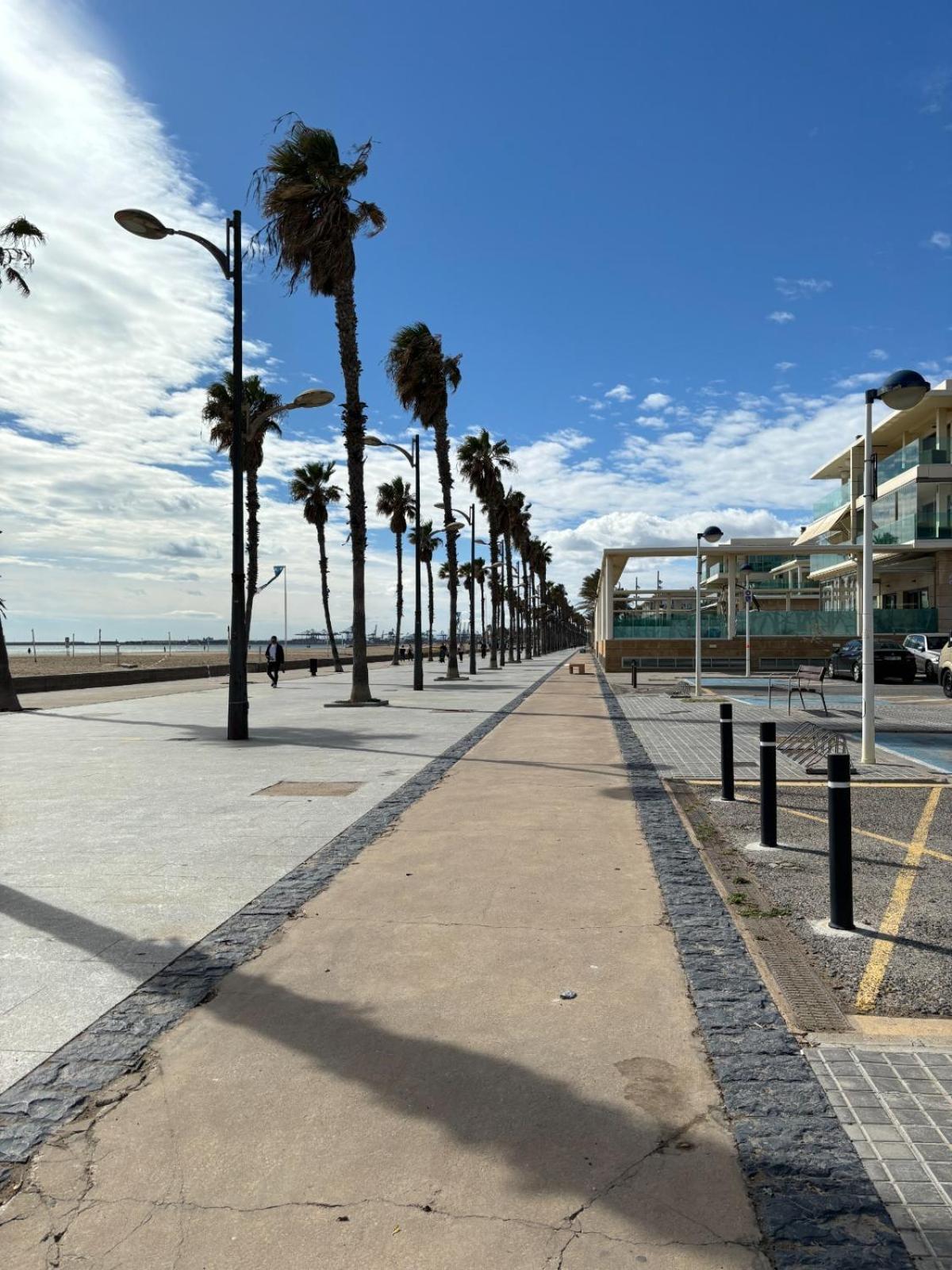 ולנסיה Apartamento Primera Linea De Playa Patacona מראה חיצוני תמונה